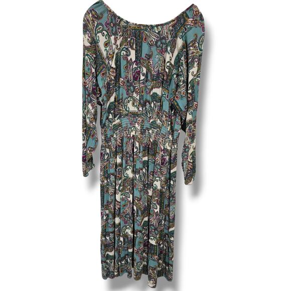Kate & Sam Women’s Paisley Boho Midi Dress – Size XXL, gently used - Picture 3 of 8